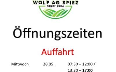 Öffnungszeiten Spiez